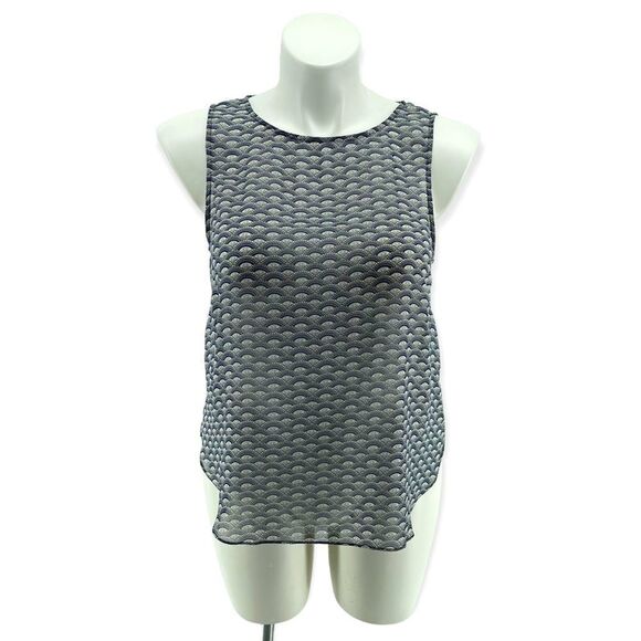 Urban Outfitters Nom De Plume Sleeveless Sheer Pullover Back Cutout Top Large - Picture 16 of 16